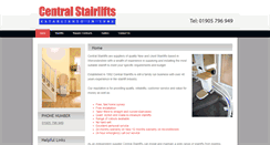 Desktop Screenshot of centralstairlifts.co.uk